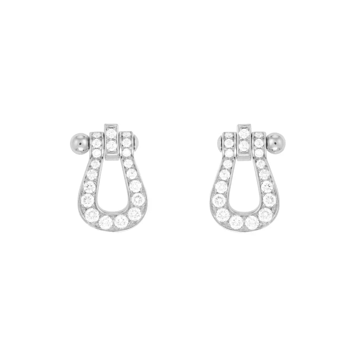 [TOPON]FORCE 10 FULL DIAMOND STUD EARRINGS MINI MODEL