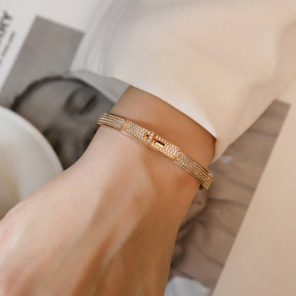 [TOPON]KELLY BRACELET DIAMOND PAVED