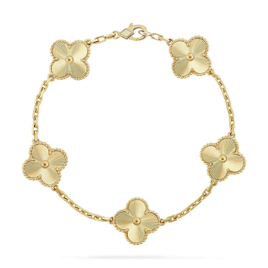 [TOPON]CLOVER 5 FLOWERS LASER BRACELET