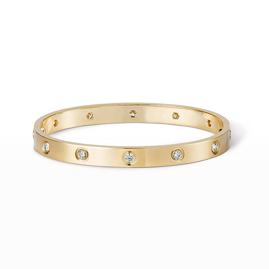 [TOPON]LOVE BRACELET 6.1MM 10 DIAMONDS