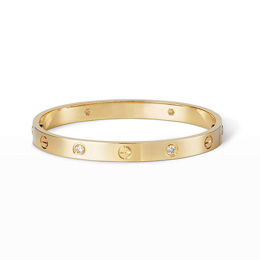 [TOPON]LOVE BRACELET 6.1MM 4 DIAMONDS