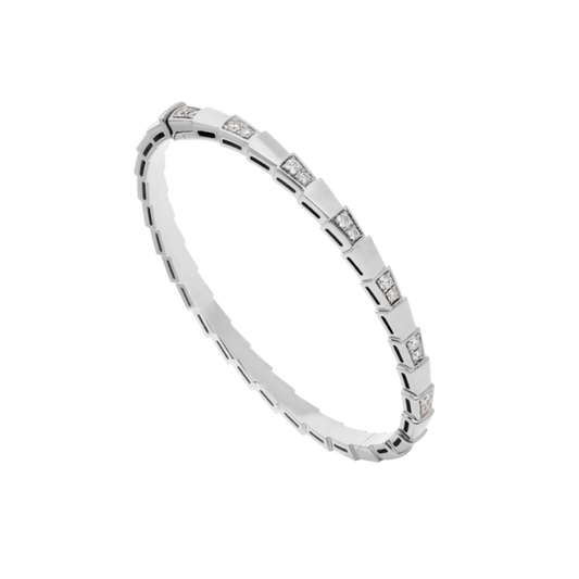 [TOPON]SERPENTI BRACELET SILVER DIAMOND