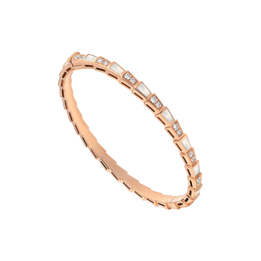 [TOPON]SERPENTI BRACELET PINK GOLD MOP DIAMOND