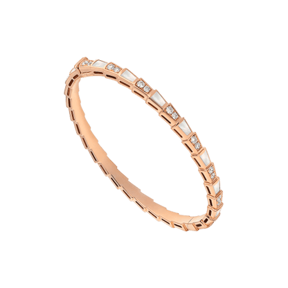 [TOPON]SERPENTI BRACELET PINK GOLD MOP DIAMOND