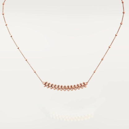 [TOPON]CLASH PINK GOLD NECKLACE