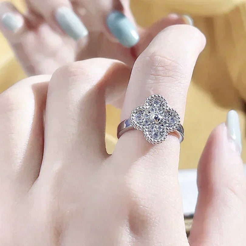 [TOPON]CLOVER DIAMOND RING