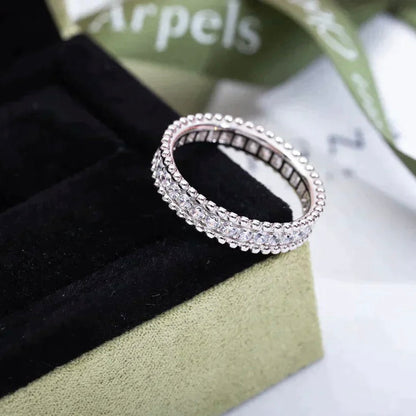 [TOPON]PERLEE DIAMOND SILVER RING