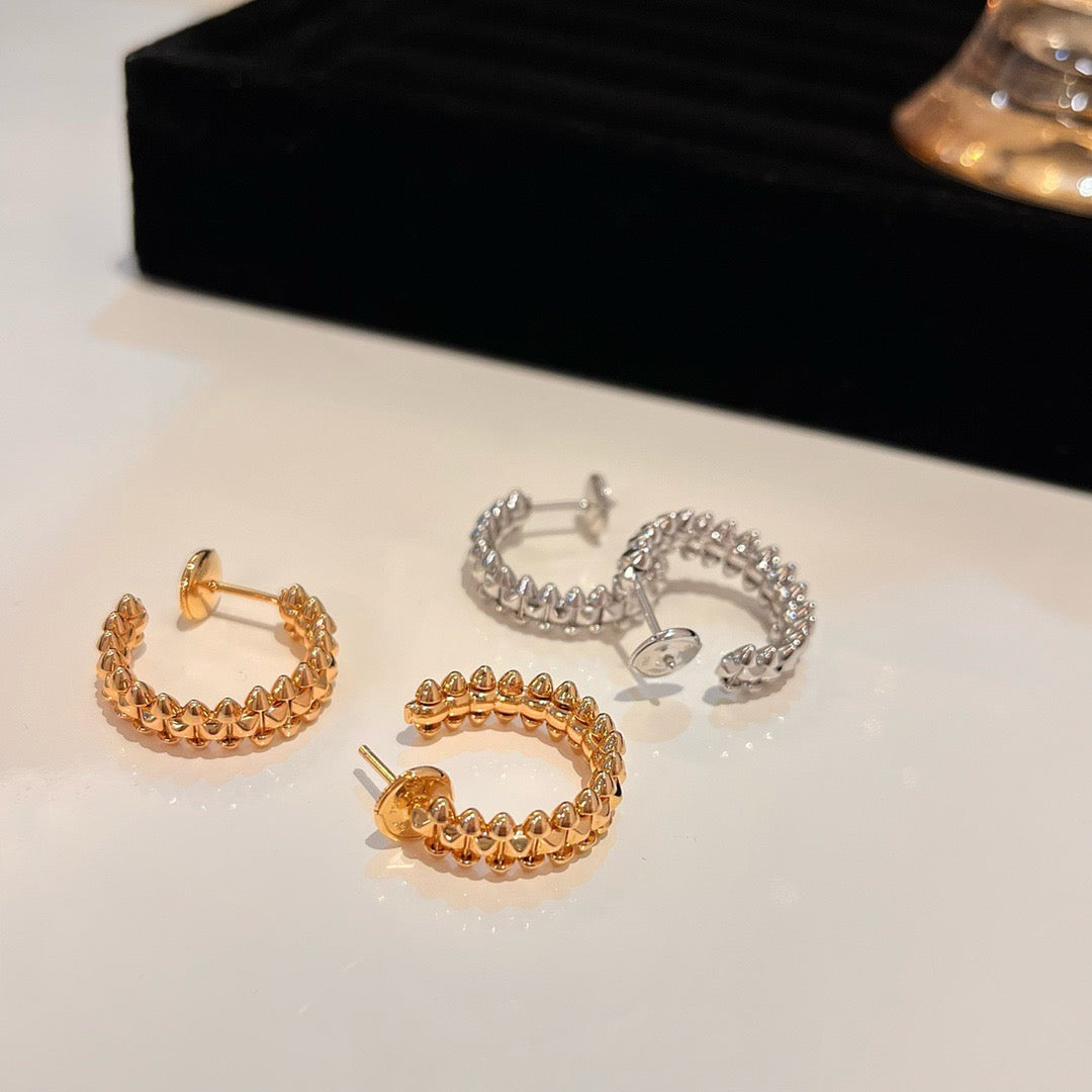 [TOPON]CLASH SMALL HOOP EARRINGS