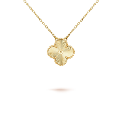 [TOPON]CLOVER 15MM LASER NECKLACE