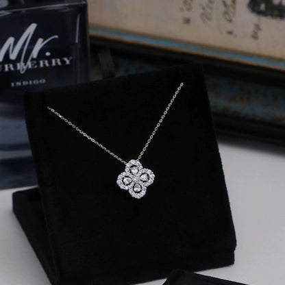 [TOPON]LOOP NECKLACE FULL MOTIF DIAMOND COMBINATION