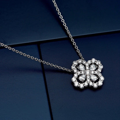 [TOPON]LOOP NECKLACE FULL MOTIF DIAMOND COMBINATION