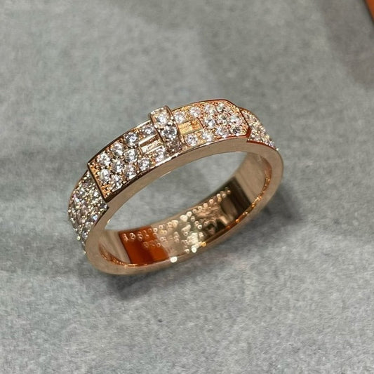 [TOPON]KELLY PINK GOLD DIAMOND RING