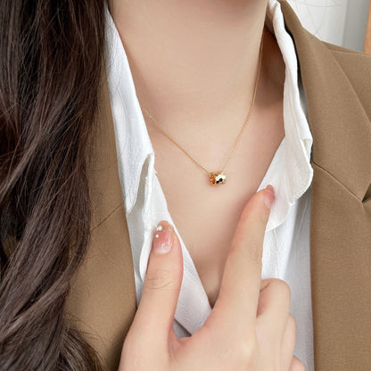 [TOPON]BEE MINI PEDANT DIAMOND NECKLACE