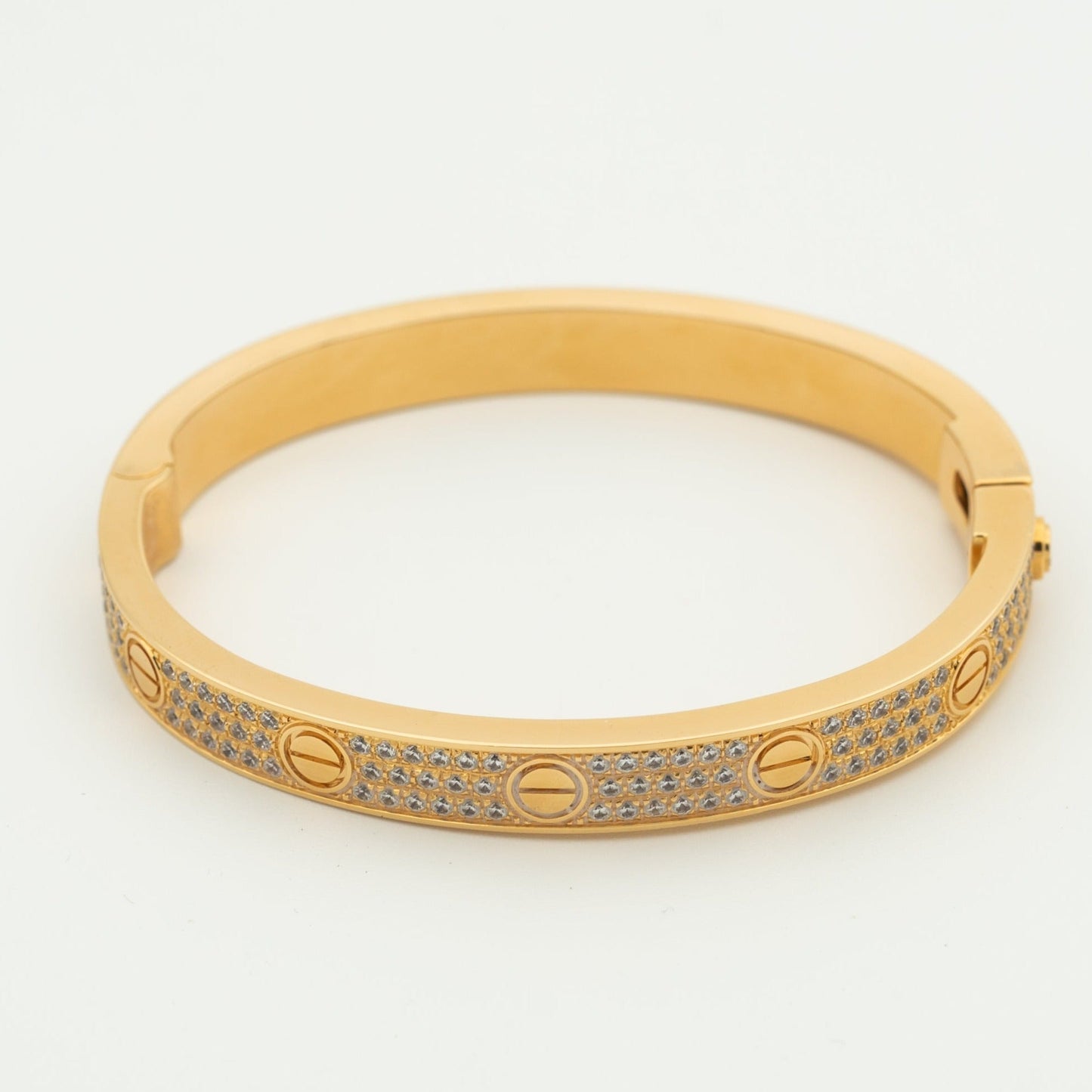 [TOPON]LOVE BRACELET 6.1MM DIAMOND-PAVED