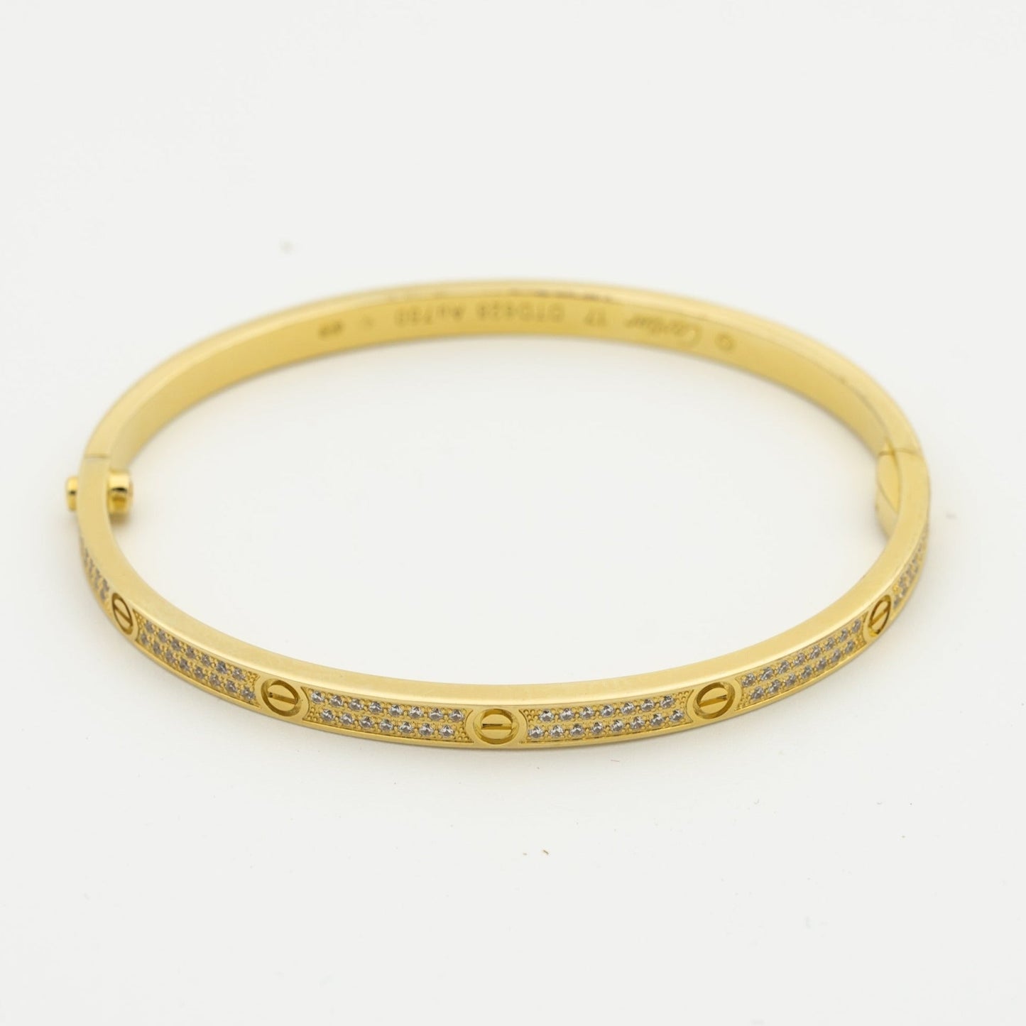 [TOPON]LOVE BRACELET 3.65MM DIAMOND-PAVED