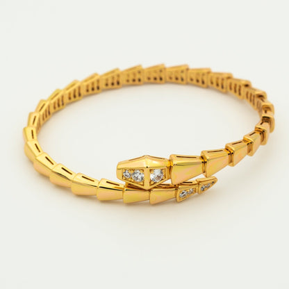 [TOPON]SERPENTI BRACELET DIAMONDS PINK GOLD