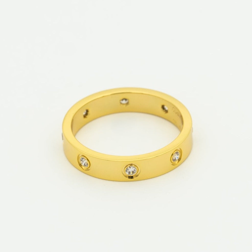 [TOPON]LOVE RING 3.6MM 8 DIAMONDS