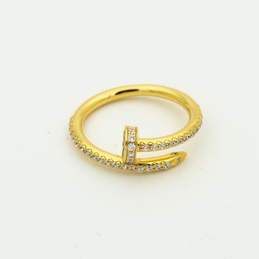 [TOPON]JUSTE RING 1.8MM GOLD DIAMONDS