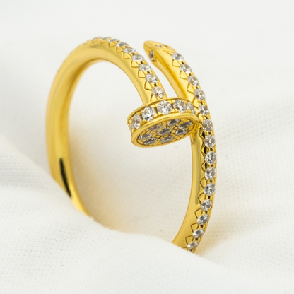 [TOPON]JUSTE RING 1.8MM GOLD DIAMONDS