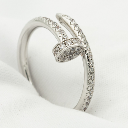 [TOPON]JUSTE RING 1.8MM SILVER DIAMONDS