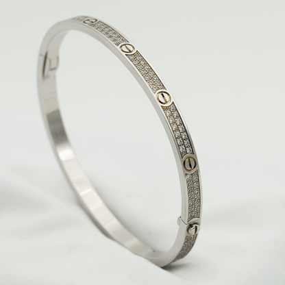 [TOPON]LOVE BRACELET 3.65MM DIAMOND-PAVED