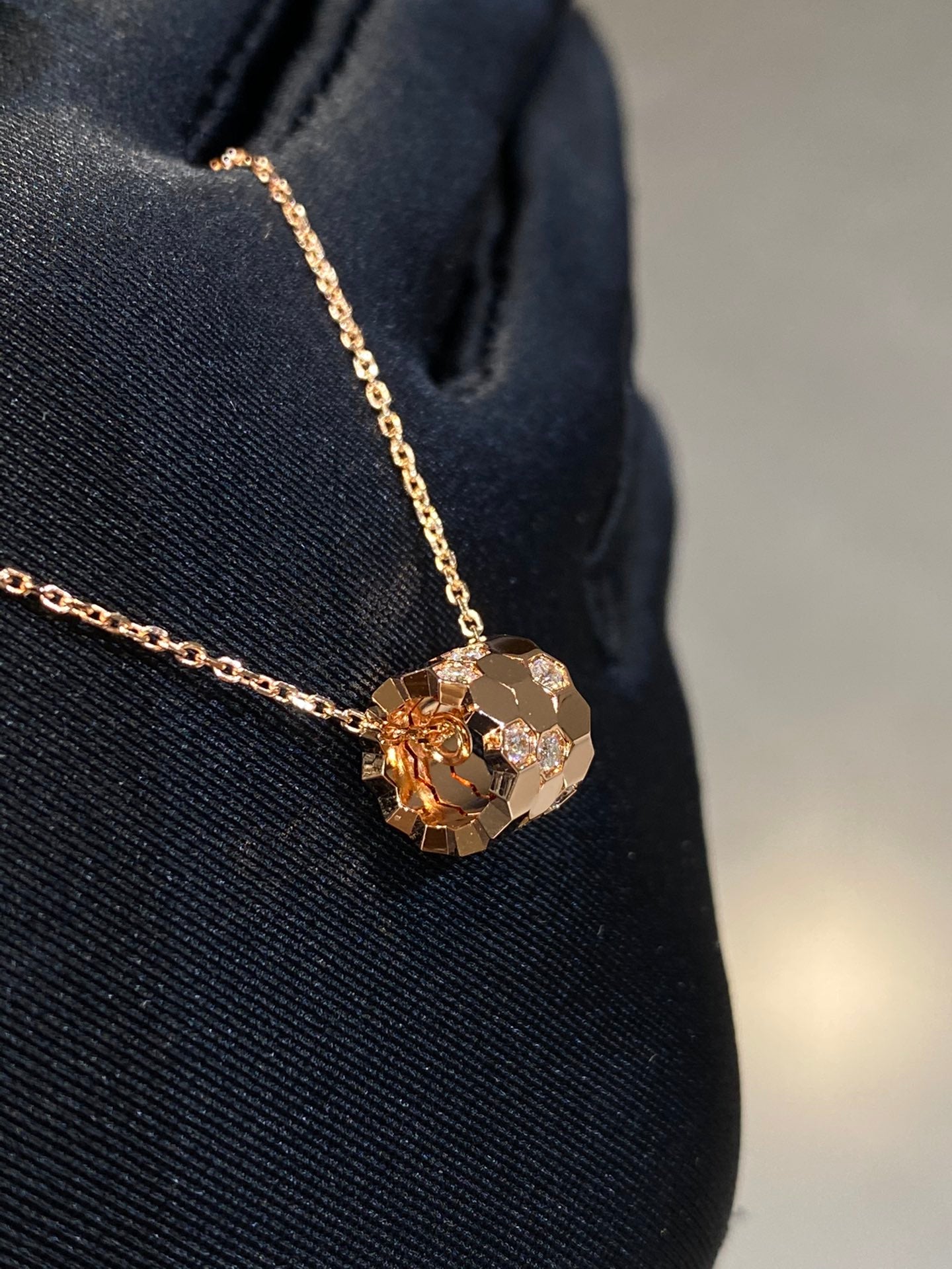 [TOPON]BEE LOVE DIAMOND NECKLACE