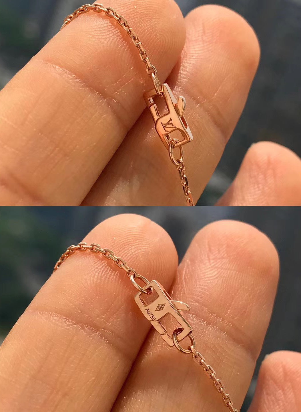 [TOPON]BLOSSOM PENDANT PINK GOLD AND DIAMOND