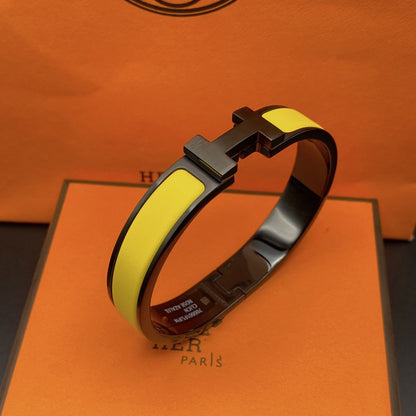 [TOPON]CLIC HM SO BLACK YELLOW BRACELET