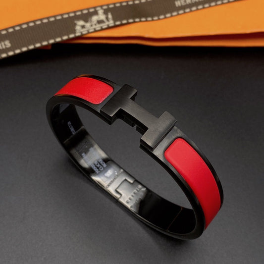 [TOPON]CLIC HM SO BLACK RED BRACELET