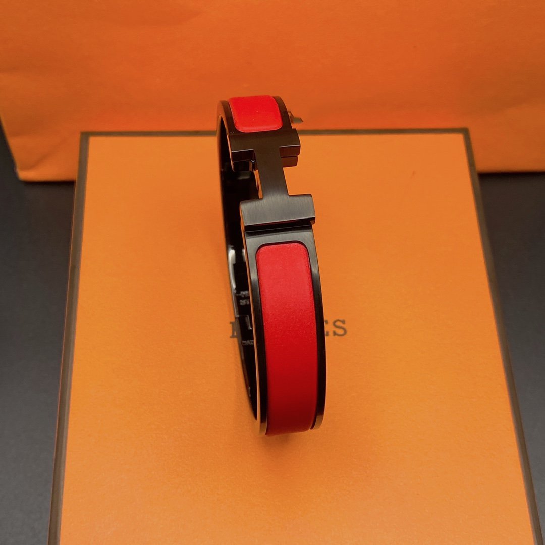 [TOPON]CLIC HM SO BLACK RED BRACELET