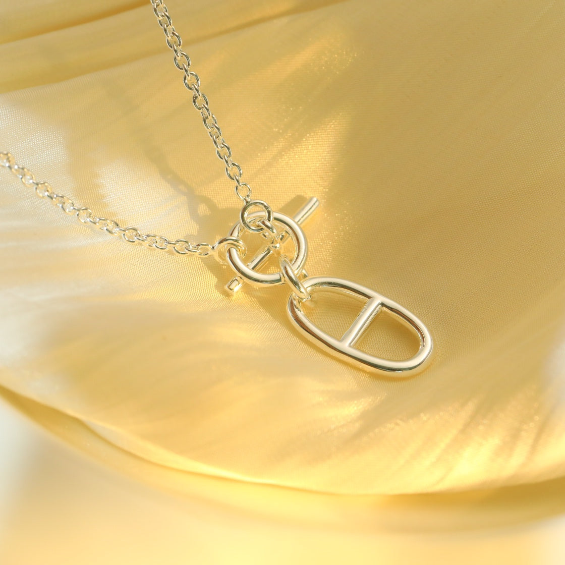 [TOPON]HM CHAINE D'ANCRE PENDANT NECKLACE STERLING SILVER