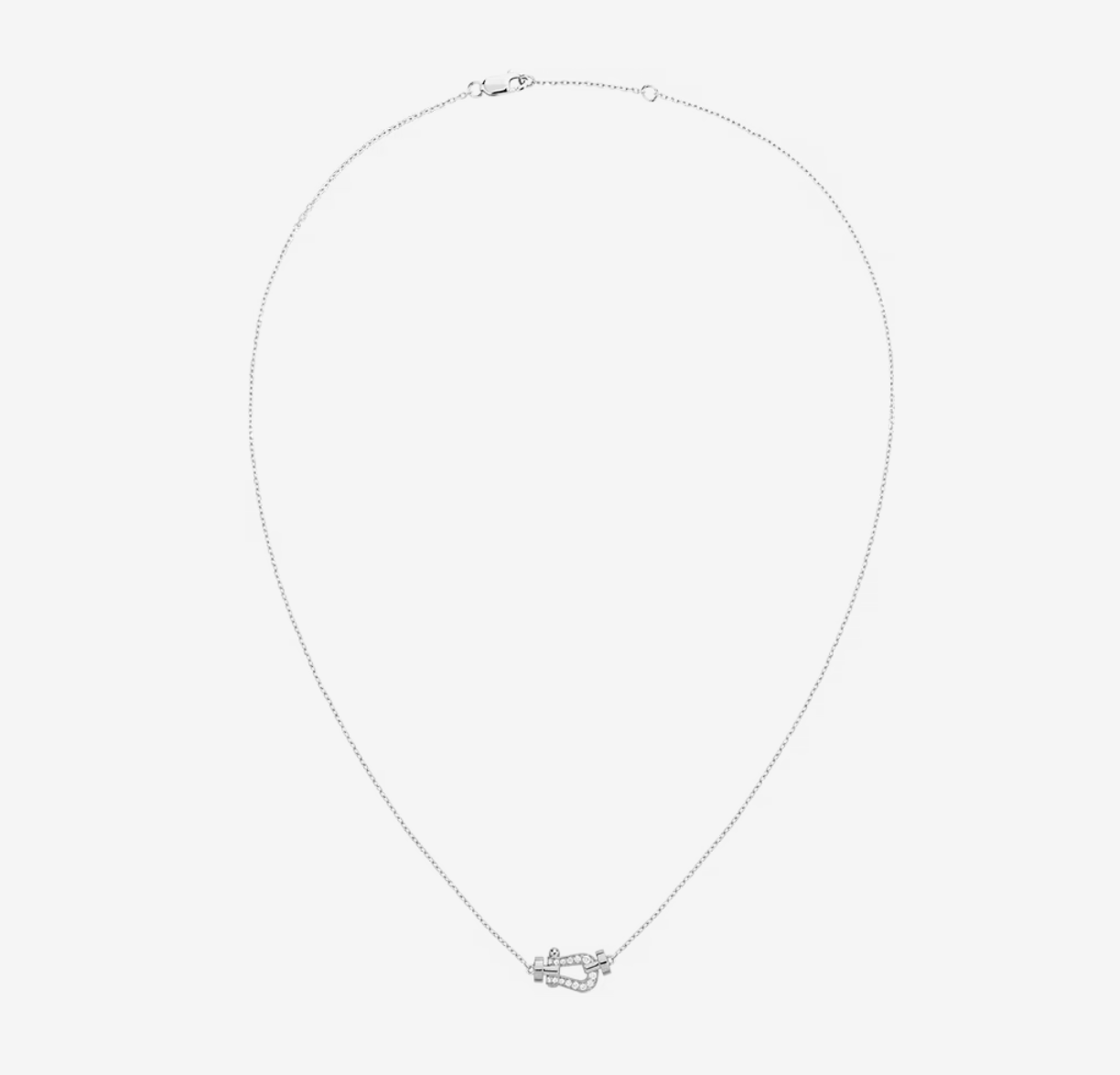 [TOPON]FORCE 10 DIAMOND SILVER NECKLACE MINI MODEL