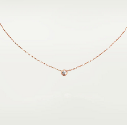 [TOPON]DAMOUR DIAMOND NECKLACE