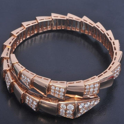 [TOPON]SERPENTI BRACELET PINK GOLD DIAMOND