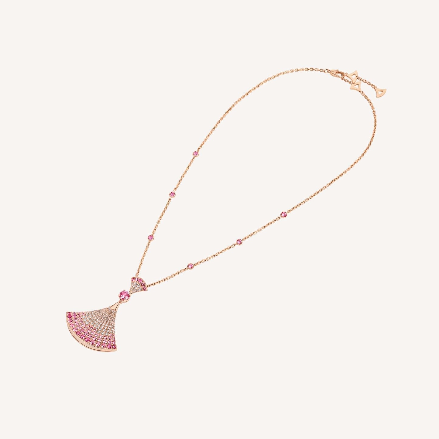 [TOPON]DREAM NECKLACK DIAMOND PINK GOLD