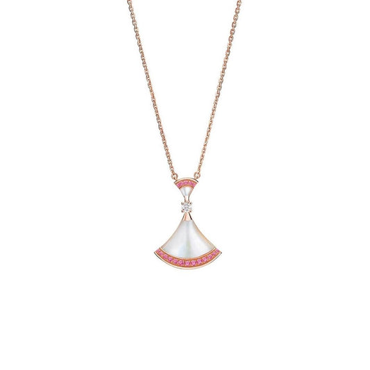 [TOPON]DREAM NECKLACE MOP PINK DIAMOND