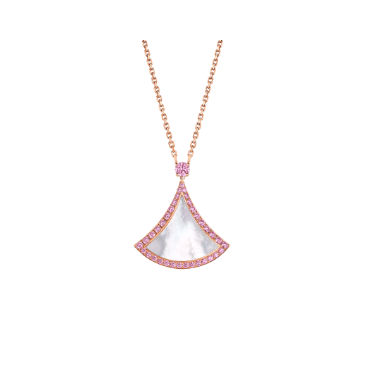 [TOPON]DREAM NECKLACE MOP DIAMOND PINK