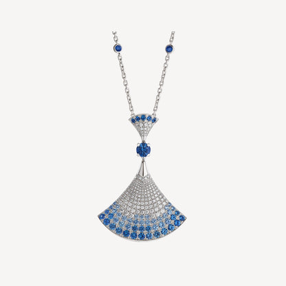 [TOPON]DREAM NECKLACE AGATE SILVER DIAMOND