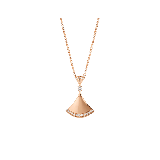 [TOPON]DREAM NECKLACE PINK GOLD DIAMOND