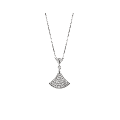 [TOPON]DREAM NECKLACE SILVER FULL DIAMOND