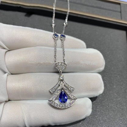 [TOPON]DREAM NECKLACE AGATE DIAMOND SILVER