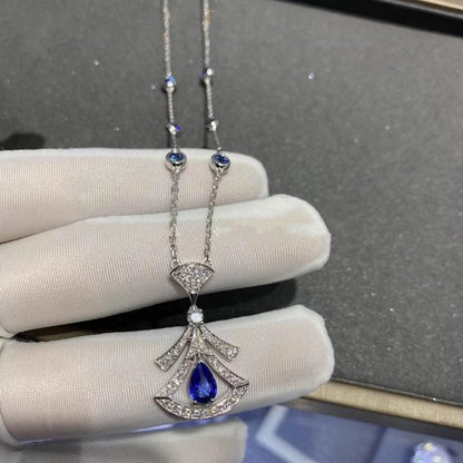 [TOPON]DREAM NECKLACE AGATE DIAMOND SILVER