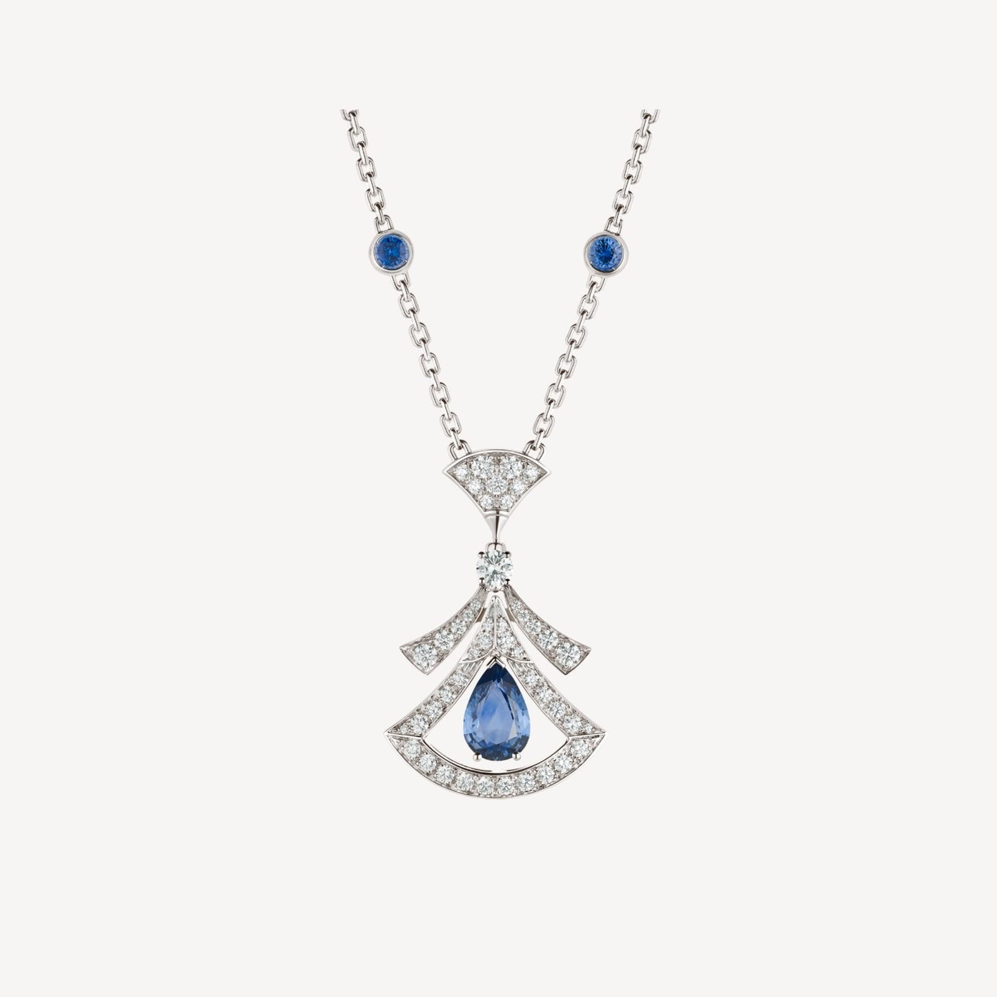 [TOPON]DREAM NECKLACE AGATE DIAMOND SILVER