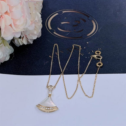 [TOPON]DREAM NECKLACE MOP GOLD DIAMOND