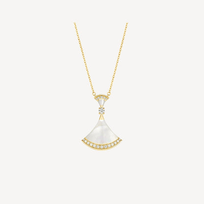 [TOPON]DREAM NECKLACE MOP GOLD DIAMOND