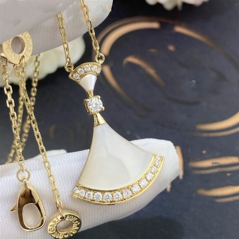 [TOPON]DREAM NECKLACE MOP GOLD DIAMOND