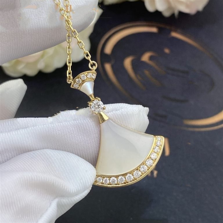 [TOPON]DREAM NECKLACE MOP GOLD DIAMOND