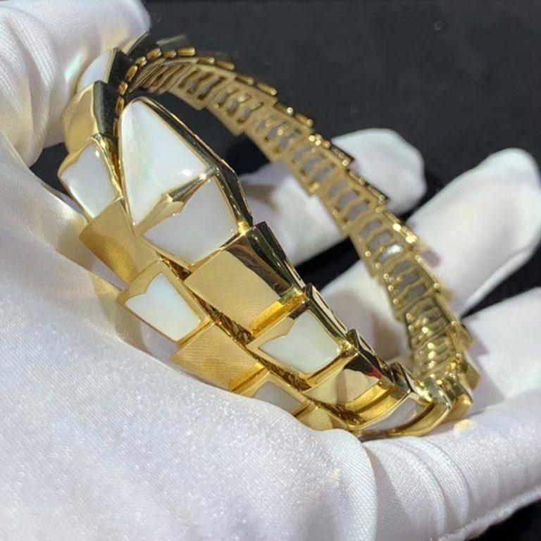 [TOPON]SERPENTI BRACELET MOP GOLD