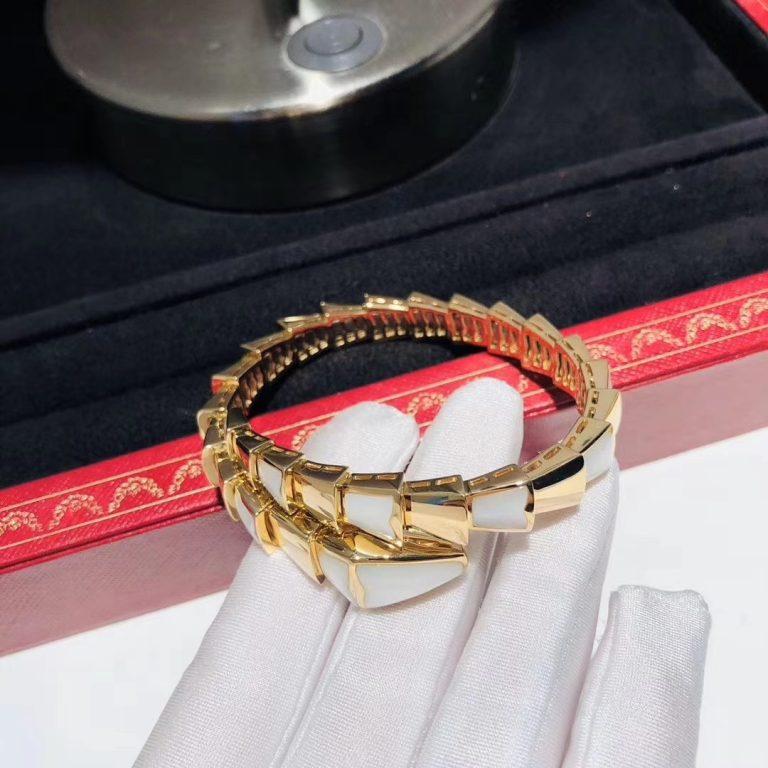 [TOPON]SERPENTI BRACELET MOP GOLD