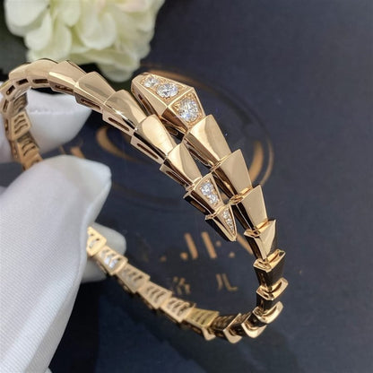 [TOPON]SERPENTI BRACELET DIAMONDS PINK GOLD